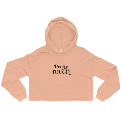 Pretty Tough Crop Hoodie